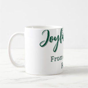 Freuen Sie sich auf die Weihnachtsfeiertage, den N Kaffeetasse