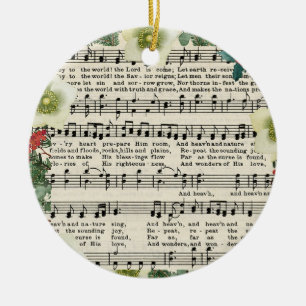 Freuen Sie sich auf die Weihnachtsmusik von World Keramik Ornament