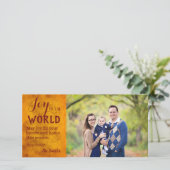 Freuen Sie sich auf die Welt von Weihnachten und G (Stehend Vorderseite)