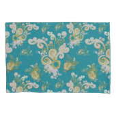 Freuen Sie sich auf ein abstraktes Blume-Blätterde Kissenbezug (Vorderseite)