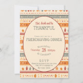 Freuen Sie sich auf ein freundschaftliches Dinner  Einladung (Vorderseite)