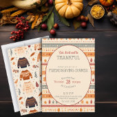 Freuen Sie sich auf ein freundschaftliches Dinner  Einladung