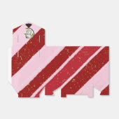 Freuen Sie sich auf ein weltweites Party mit Rot u Geschenkschachtel (Ungefaltet)