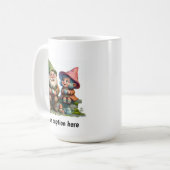 Freuen Sie sich auf eine Kaffeepause Kaffeetasse (Vorderseite Links)