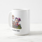 Freuen Sie sich auf eine Kaffeepause Kaffeetasse (Vorderseite Links)