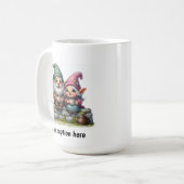 Freuen Sie sich auf eine Kaffeepause Kaffeetasse (Vorderseite Links)