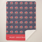 Freuen Sie sich auf einen angenehmen Urlaub mit mo Sherpadecke (Vorderseite)