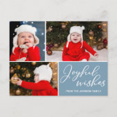 Freuen Sie sich auf einen Aufenthalt in Slate Blue Postkarte (Vorderseite)