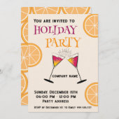 Freuen Sie sich auf einen Cocktail im Party Einladung (Vorne/Hinten)