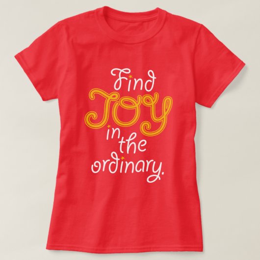 Freuen Sie sich auf einen entspannten, inspirieren T-Shirt (Design vorne)