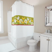 Freuen Sie sich auf einen Sommer auf einen Duschvo Duschvorhang (Beispiel)