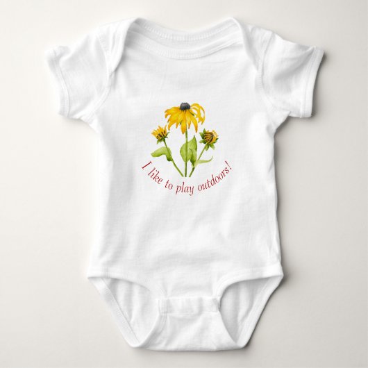 Freuen Sie sich auf einen Sommer mit Baby Bodysuit Baby Strampler (Vorderseite)