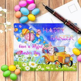 Freuen Sie sich auf frisch gezapftes Bunny und die Postkarte
