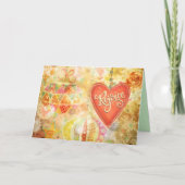 Freuen Sie sich auf Hübsche Ornamente Inspiration Karte (Vorderseite)