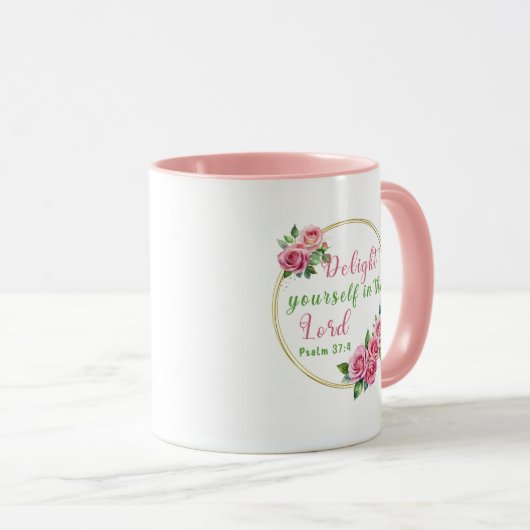 Freuen Sie sich auf Ihren Aufenthalt im Herrn - Ps Tasse (VorderseiteRechts)