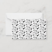 Freuen Sie sich auf individuelle Valentine/Jubiläu Mitteilungskarte (Rückseite)