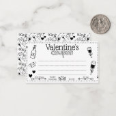 Freuen Sie sich auf individuelle Valentine/Jubiläu Mitteilungskarte (Vorderseite/Rückseite Beispiel)