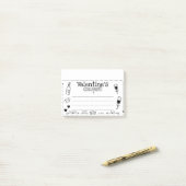 Freuen Sie sich auf individuelle Valentine/Jubiläu Post-it Klebezettel (Auf Schreibtisch)