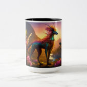 Freuen Sie sich auf lebendige Tasse der Keramik, A (Mittel)