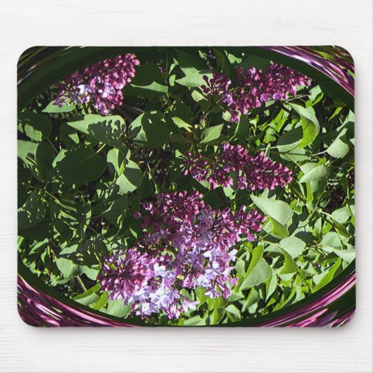 Freuen Sie sich auf Lilacs... Mousepad (Vorne)