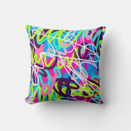 Freuen Sie sich auf moderne Abstrakte Farben Kissen