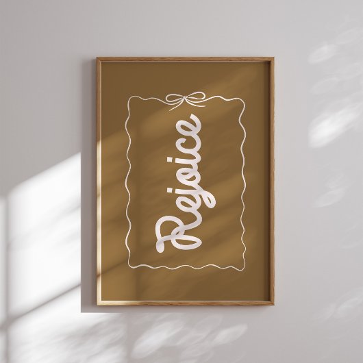 Freuen Sie sich auf neutrales Weihnachtsgebäck Poster