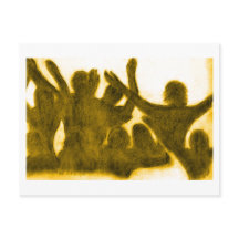 Freuen Sie sich auf Postkarte