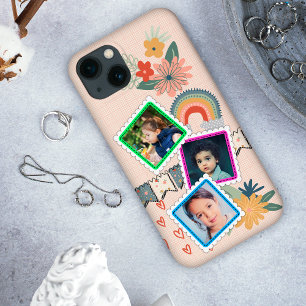 Freuen Sie sich auf Regenbogen, Blume, Herz & Fahn Case-Mate iPhone Hülle