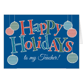 Freuen Sie sich auf schöne Ferien für Lehrer, bunt