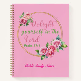 "Freuen Sie sich auf sich selbst" Pink individuell Notizblock