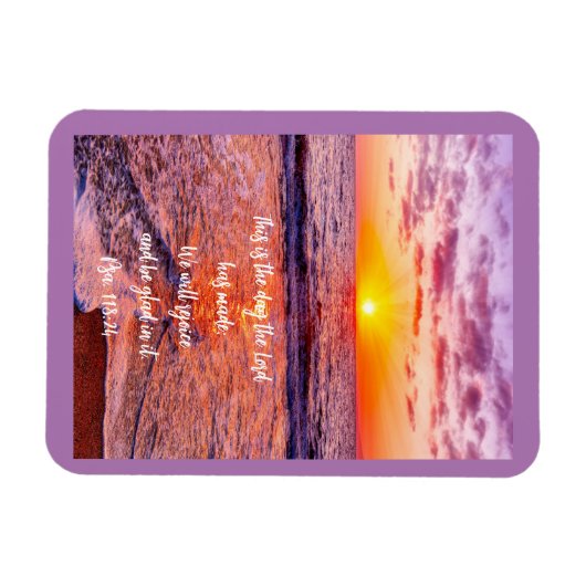 Freuen Sie sich auf Sunrise Magnet (Horizontal)