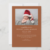 Freuen Sie sich auf unser Terracotta Multi Foto Bi Ankündigung (Rückseite)