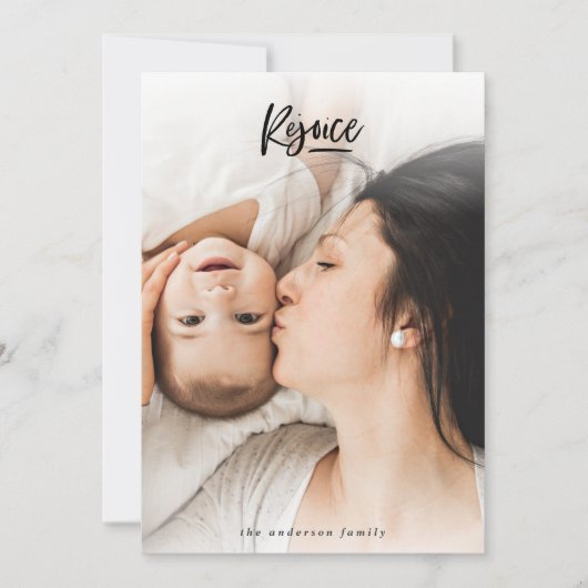 Freuen Sie sich auf Weihnachten Foto (Vorderseite)