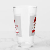 Freuen Sie sich auf Weihnachtseis-Skate Pint Soda Glas (Rechts)