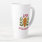 Freuen Sie sich auf Weihnachtsschmuck Milchtasse (Rechte Ecke)