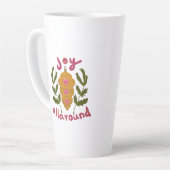 Freuen Sie sich auf Weihnachtsschmuck Milchtasse (Linke Ecke)