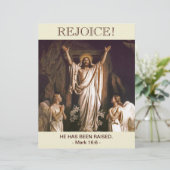 Freuen Sie sich. Custom Oaster Church Bulletin (Stehend Vorderseite)