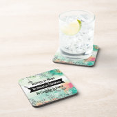 Freuen Sie sich im Hoffnungs-Untersetzer-Set Getränkeuntersetzer (Rechte Seite)