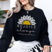 Freuen Sie sich immer auf das Christliche Sweatshi Sweatshirt