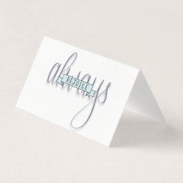 Freuen Sie sich immer auf handgeschriebene Grußkar