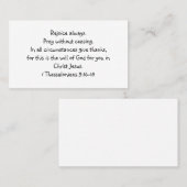 Freuen Sie sich immer auf Standard, 3,5" x 2,0" Vi Visitenkarte (Vorne/Hinten)