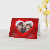 FREUEN SIE SICH JAHRESTAG ?? JAHRE GEMEINSAME KART KARTE (Gelbe Blume)