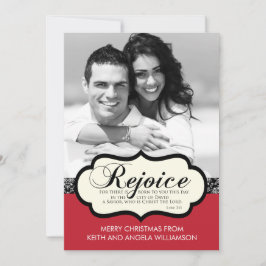 Freuen Sie sich Luke-2:11 religiöse Feiertagskarte