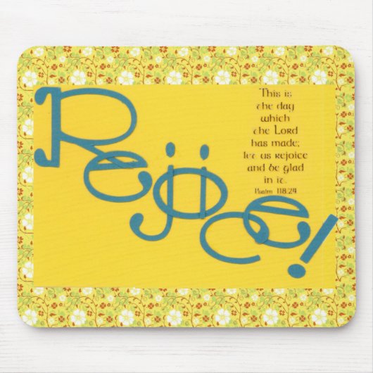 Freuen Sie sich! Mousepad (Vorne)