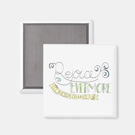 Freuen Sie sich noch mehr Magnet (Vorderseite/Rückseite)