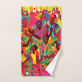 Freuen und fühlen Sie den Heiligen Geist Badhandtuch Set (Handtuch)