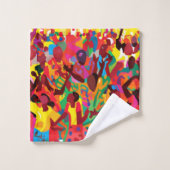 Freuen und fühlen Sie den Heiligen Geist Badhandtuch Set (Waschlappen)