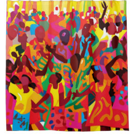 Freuen und fühlen Sie den Heiligen Geist Duschvorhang