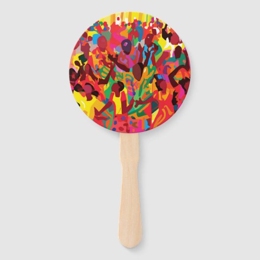 Freuen und fühlen Sie den Heiligen Geist Fächer (Rückseite)