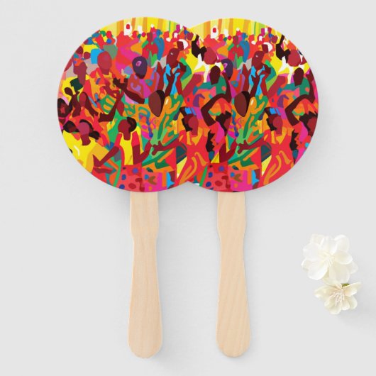 Freuen und fühlen Sie den Heiligen Geist Fächer (Vorne und Hinten)